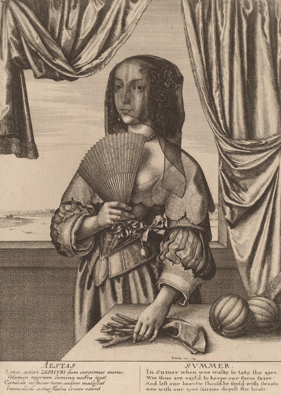 Yaz, 1641. by Wenceslaus Hollar