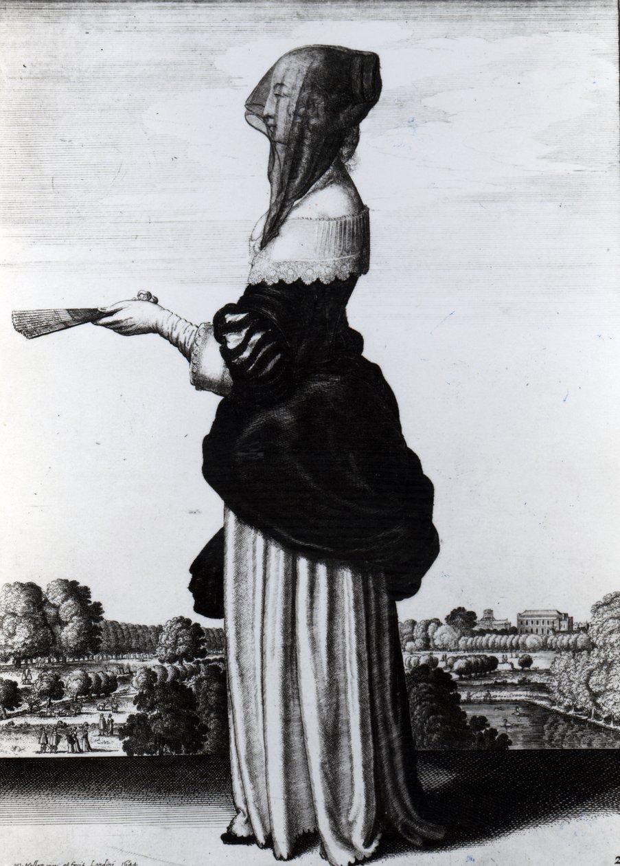 Yaz, 1644 by Wenceslaus Hollar