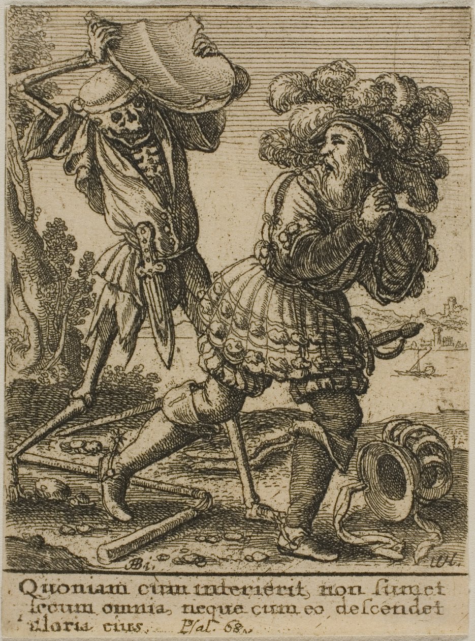 Kont ve Ölüm by Wenceslaus Hollar