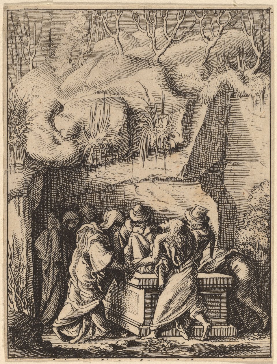 mezar by Wenceslaus Hollar