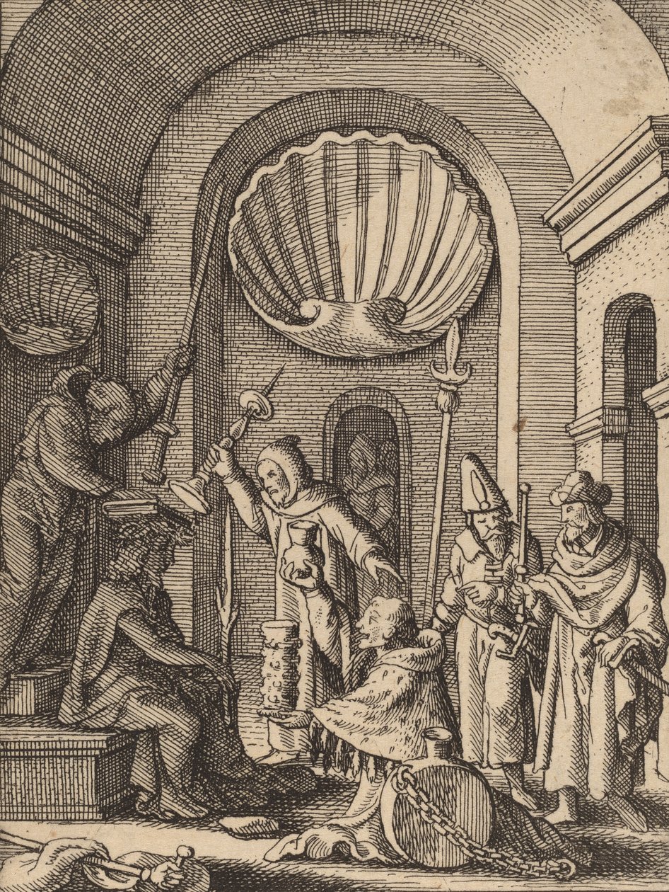alaycı. by Wenceslaus Hollar
