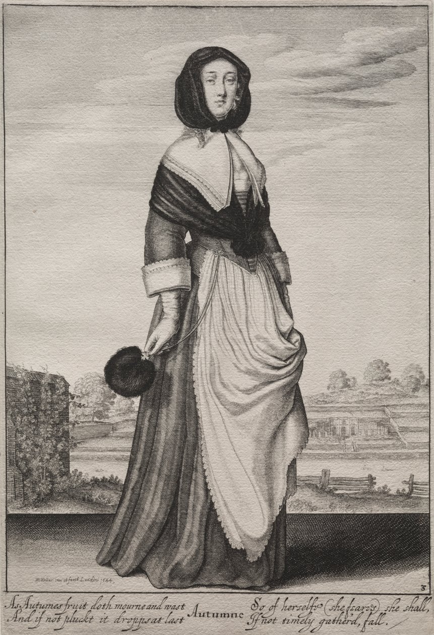 Mevsimler: Sonbahar by Wenceslaus Hollar