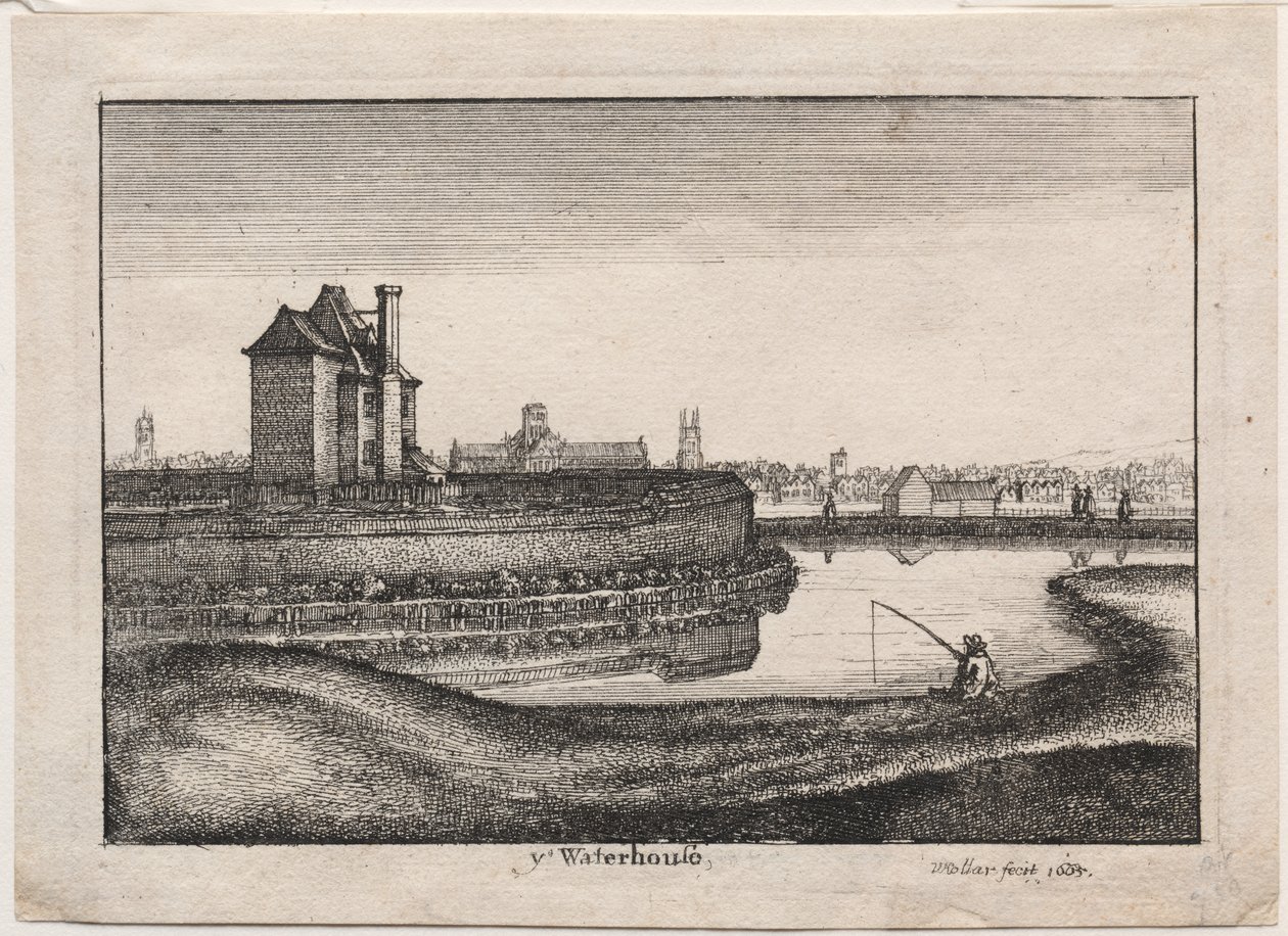 su evi by Wenceslaus Hollar