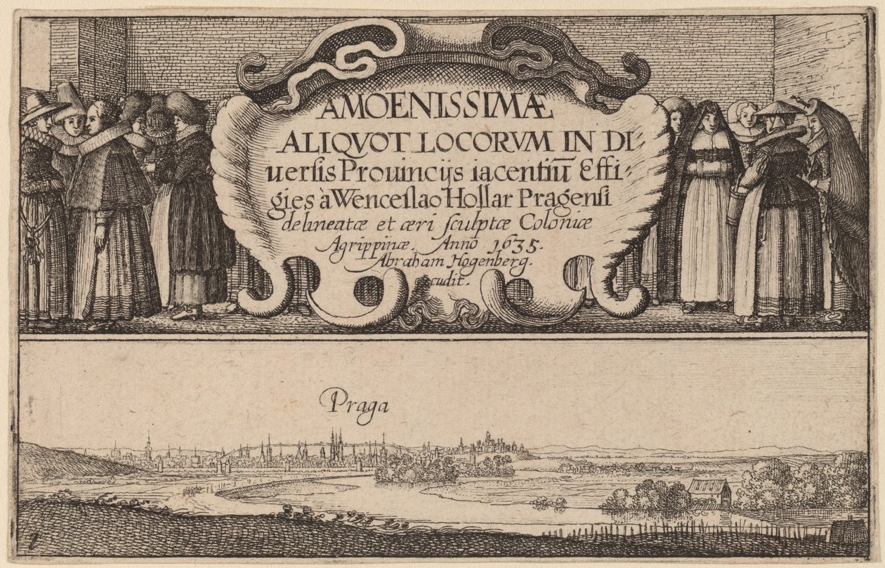 Baş sayfa by Wenceslaus Hollar