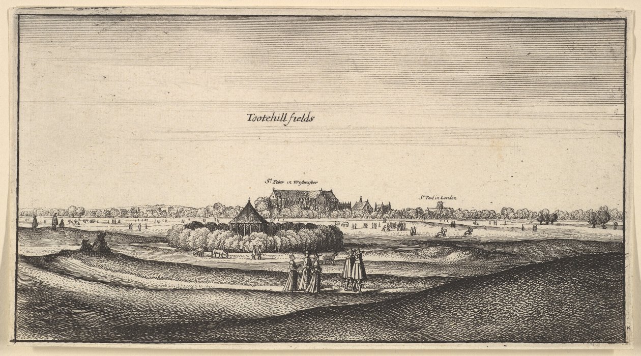Tootehill alanları... İzahname, 1625-77 by Wenceslaus Hollar