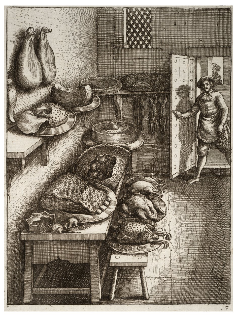 Kasaba ve ülke faresi by Wenceslaus Hollar