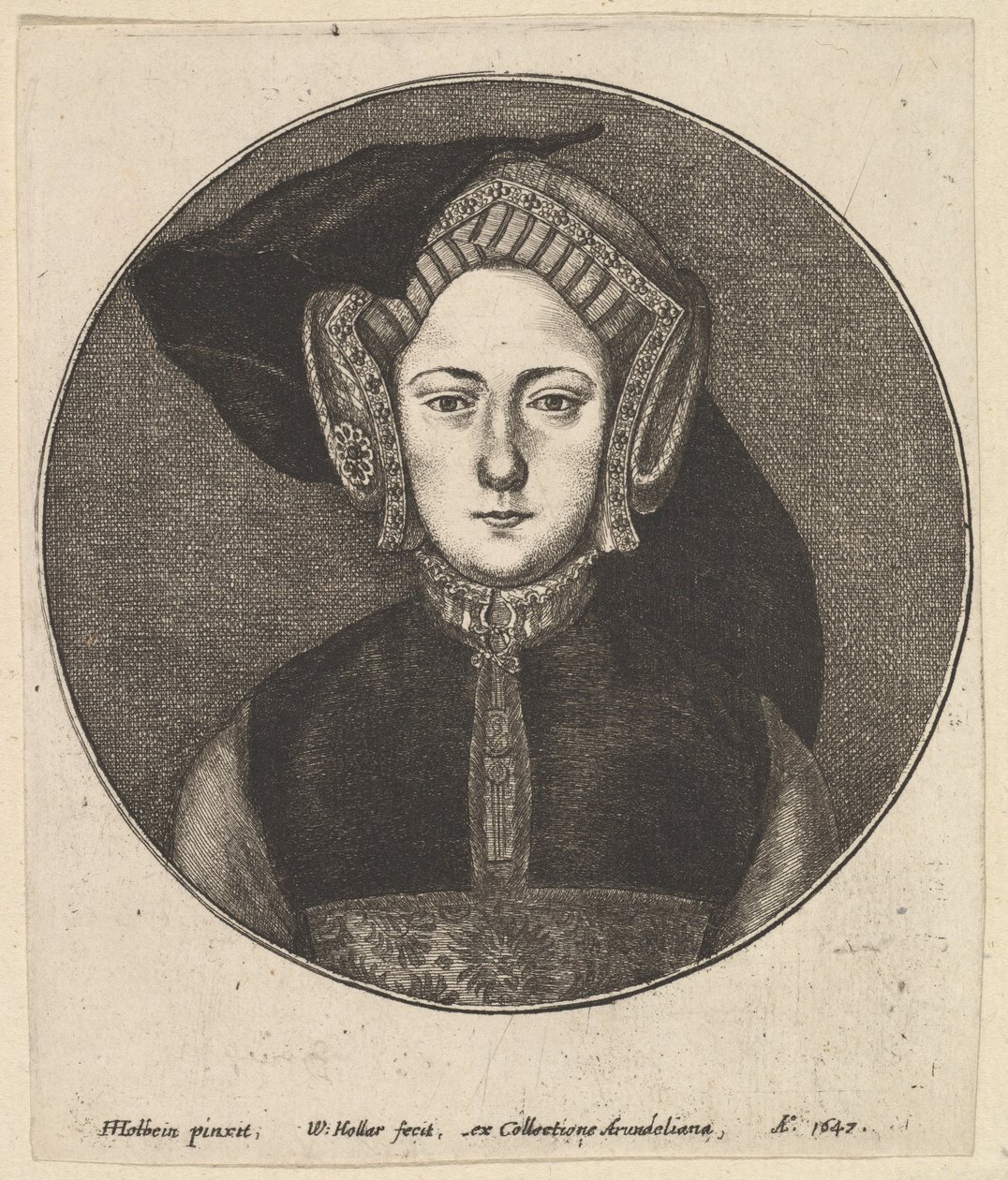 Meçhul Kadın, 1647. by Wenceslaus Hollar