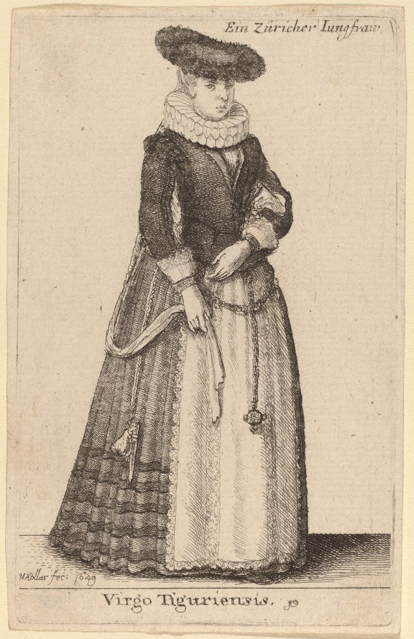 Tigurian Bakiresi by Wenceslaus Hollar