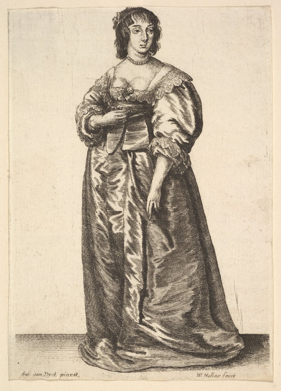 Tam boy bayan, Anthony van Dyck