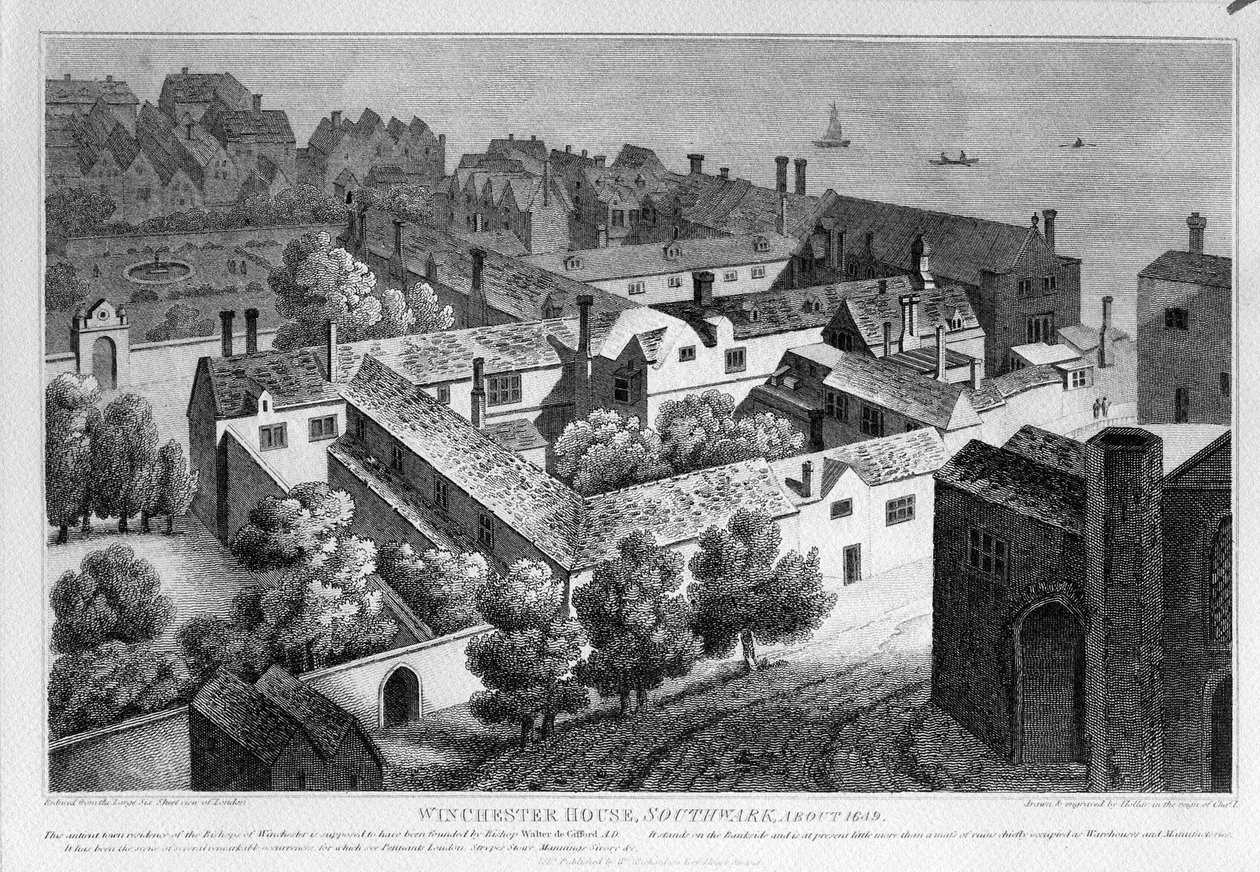 Winchester House, Southwark, yaklaşık 1649