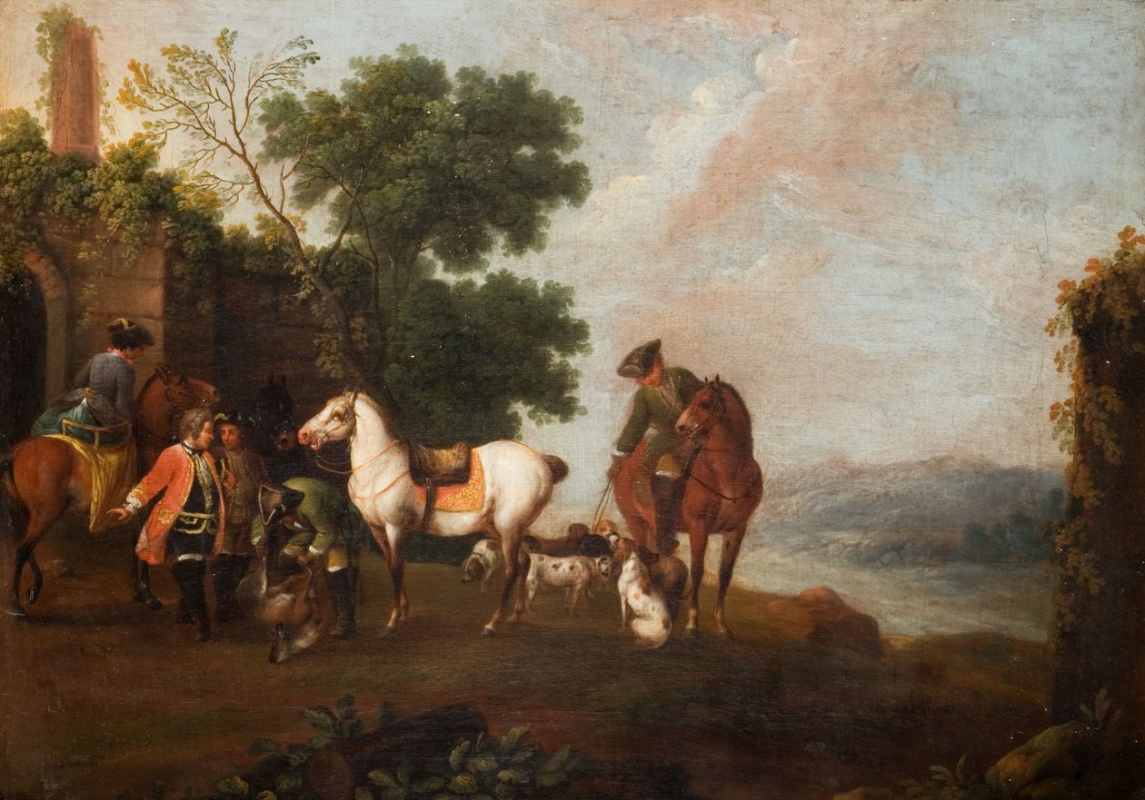 Geyik Avı, 1760. by Wenzel Ignaz Prasch