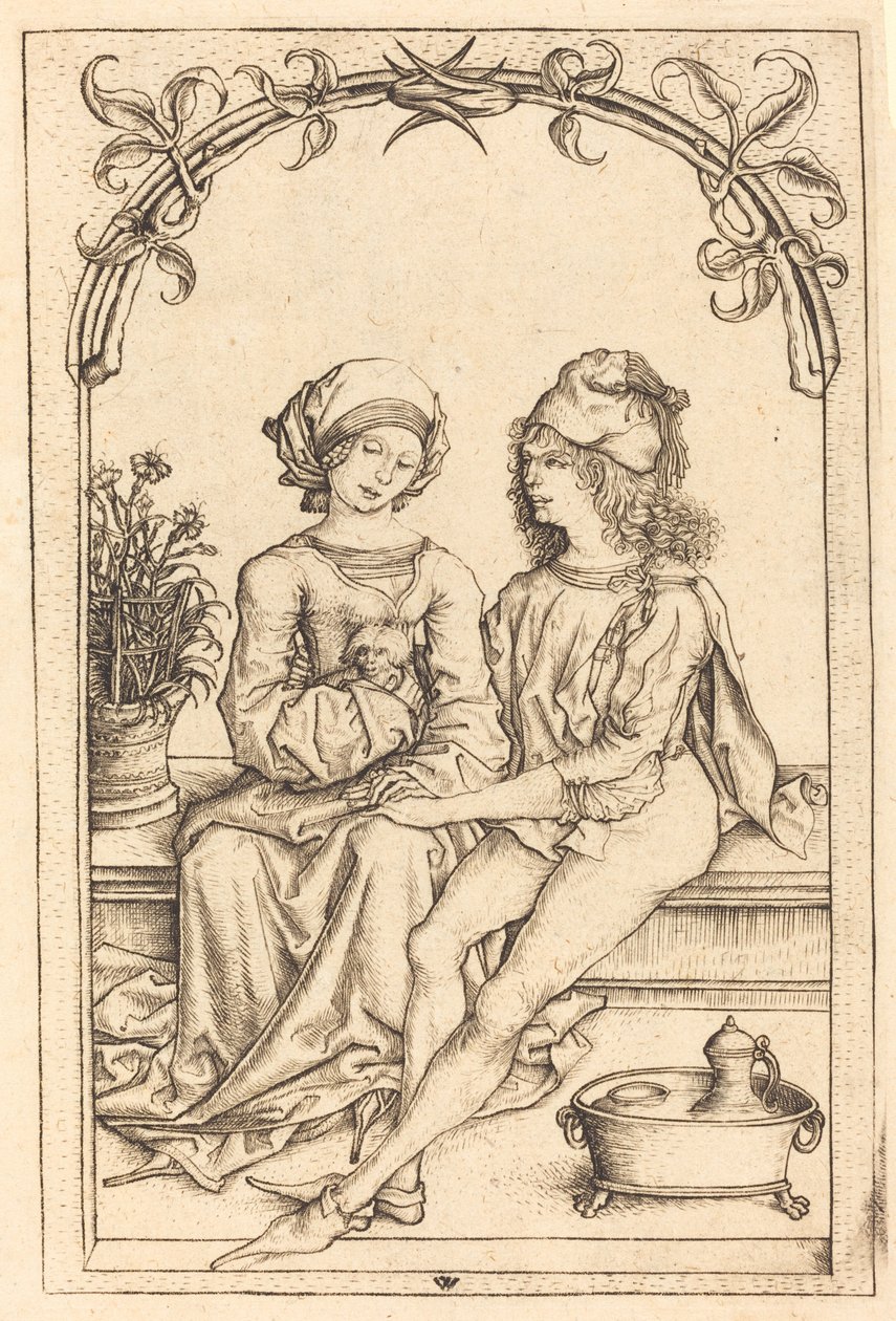 Aşıklar by Wenzel von Olmutz after Master of the Housebook