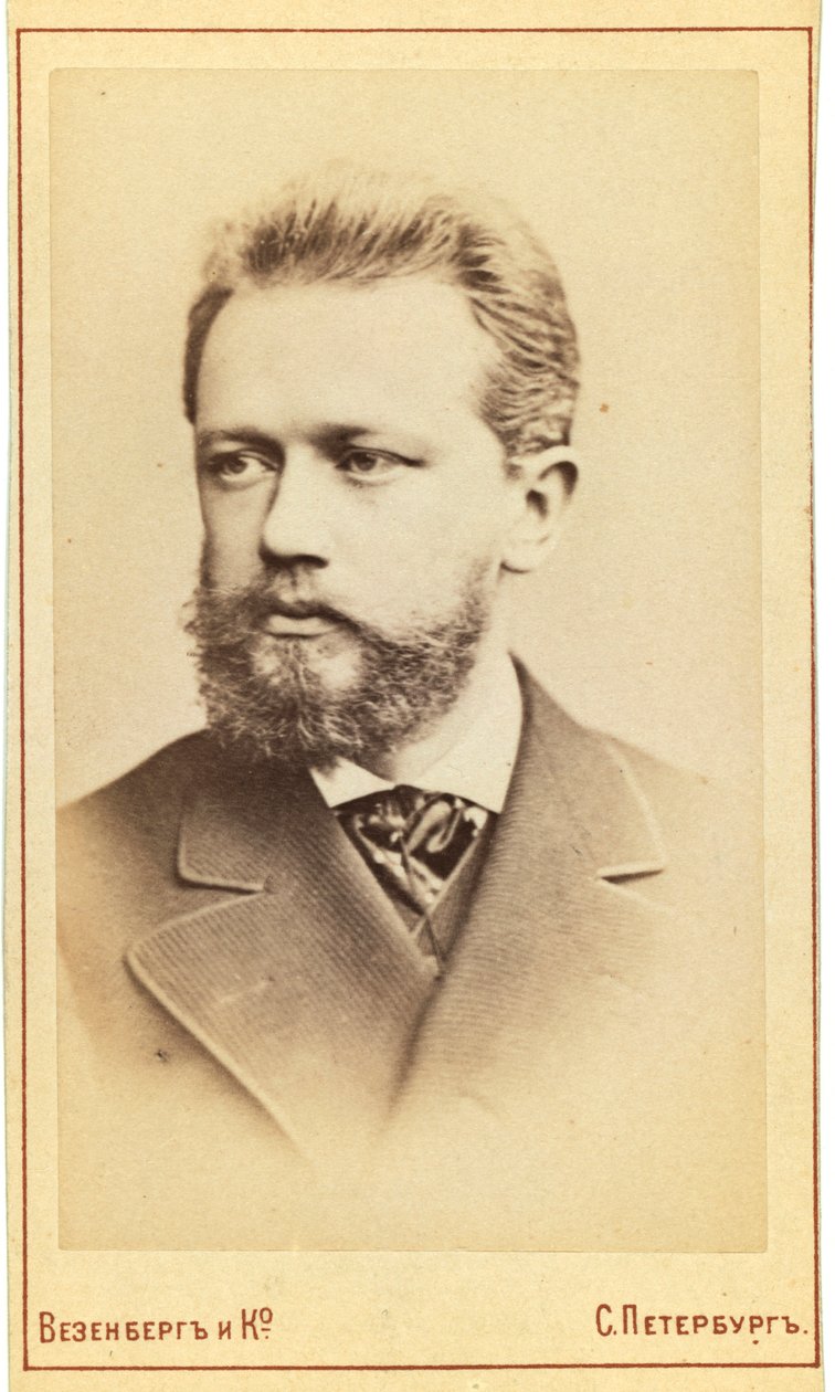 Pyotr Çaykovski, Rus besteci, 19. yüzyıl. by Wesenberg