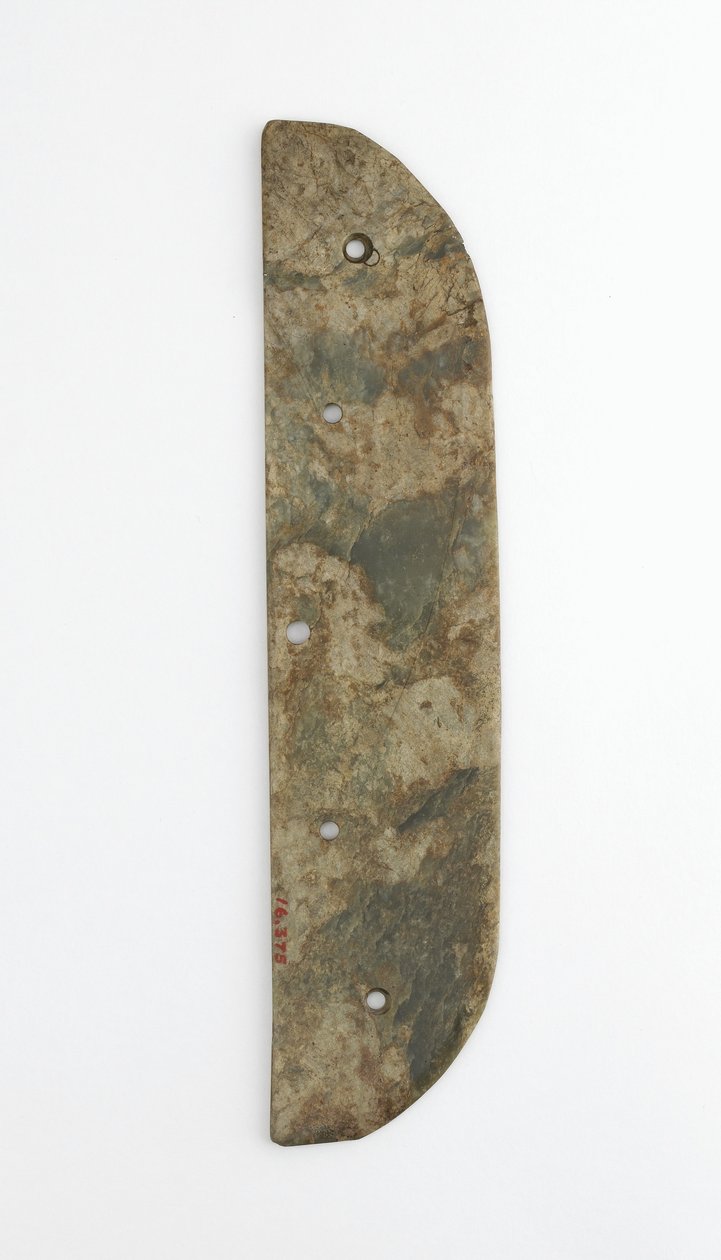 Tören aleti (yeşim taşı) by Western Zhou Dynasty Chinese School