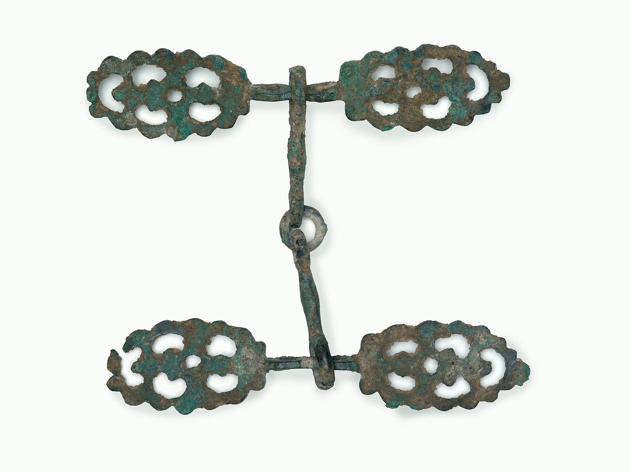 At başlığı (bronz) by Western Zhou Dynasty Chinese School