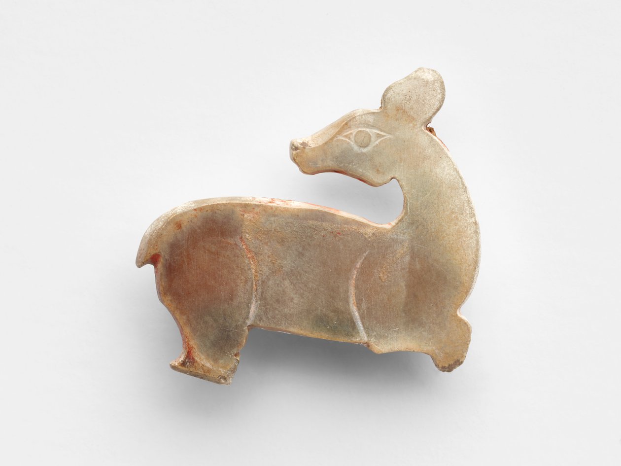 Geyik şeklinde kolye, MÖ c.1050-c.850 by Western Zhou Dynasty Chinese School