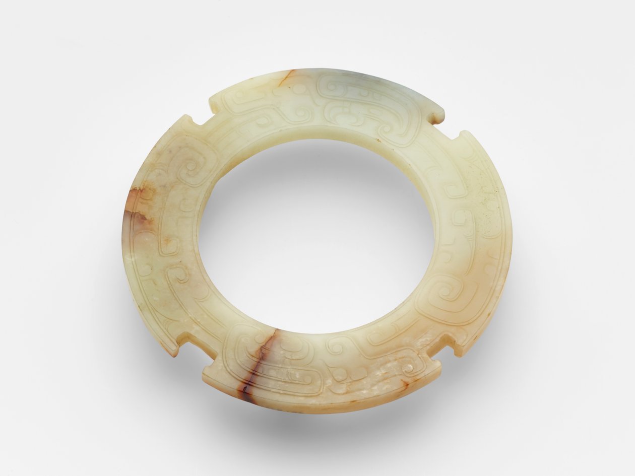 ritüel disk by Western Zhou Dynasty Chinese School