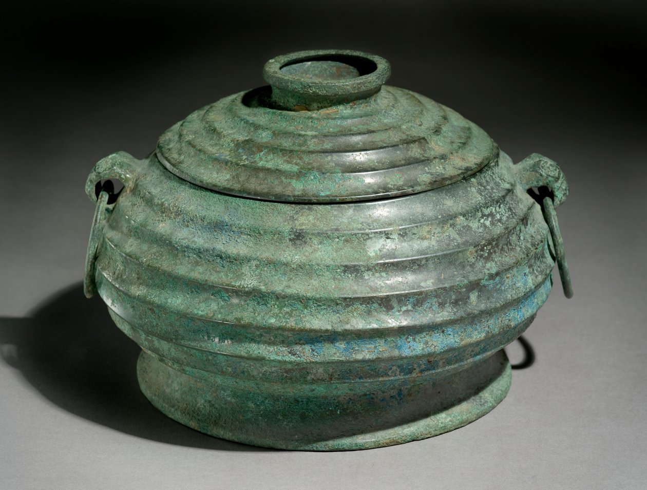 Ritüel yemek kabı veya gui (bronz) by Western Zhou Dynasty Chinese School
