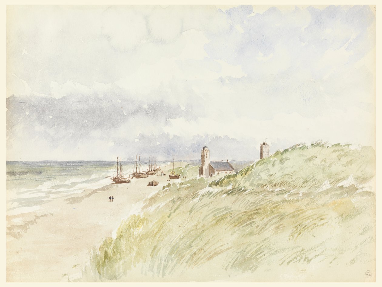 The Shore at Kativigh, Hollanda by Whitney Warren Jr.
