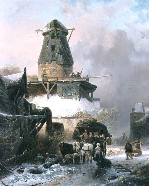 Eski Değirmen by Wijnand Joseph Nuyen