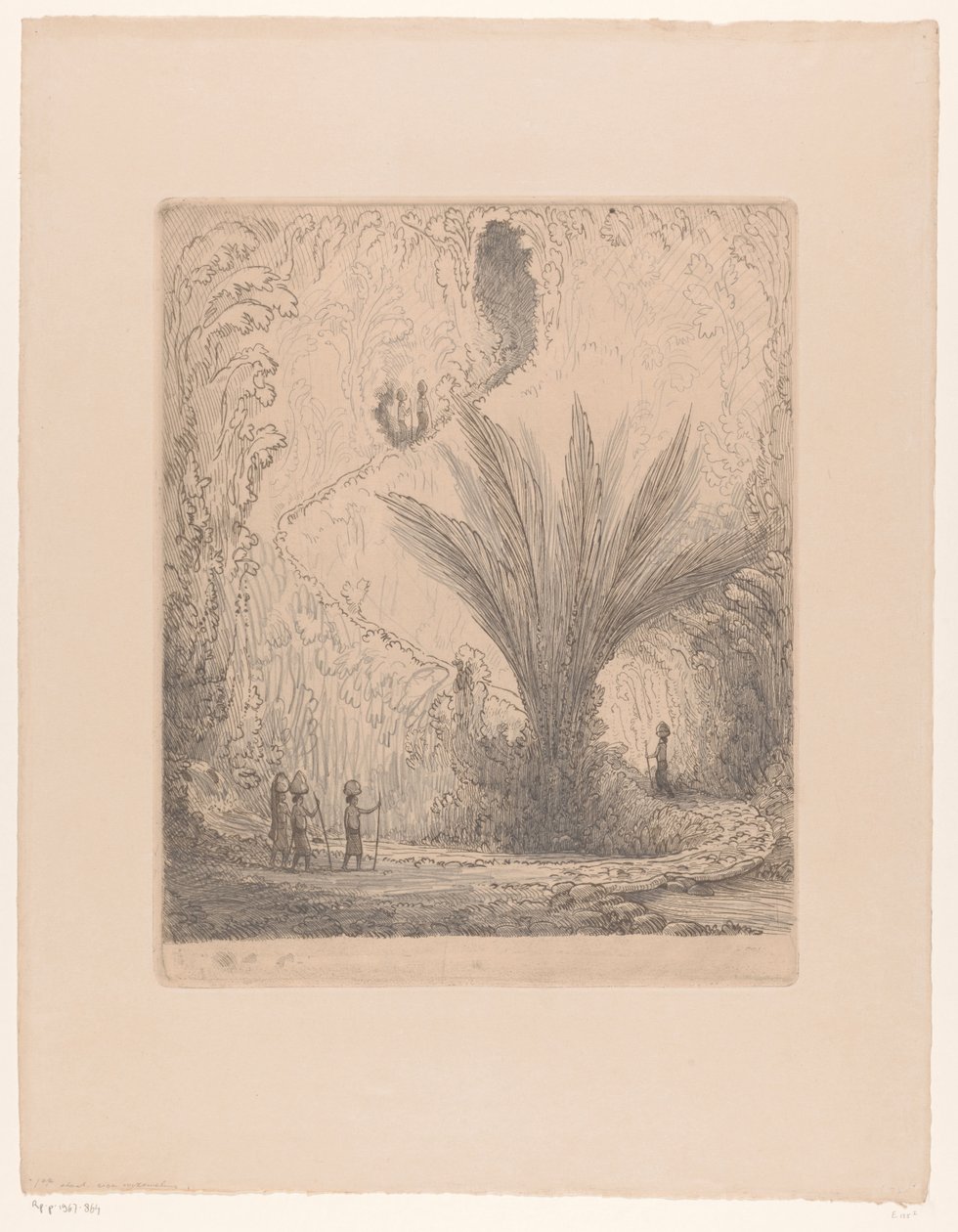 Dağlarda Başlarında Eşya Taşıyan Kadınlarla Büyümüş Dağ Yayı (orijinal başlık) by Wijnand Otto Jan Nieuwenkamp