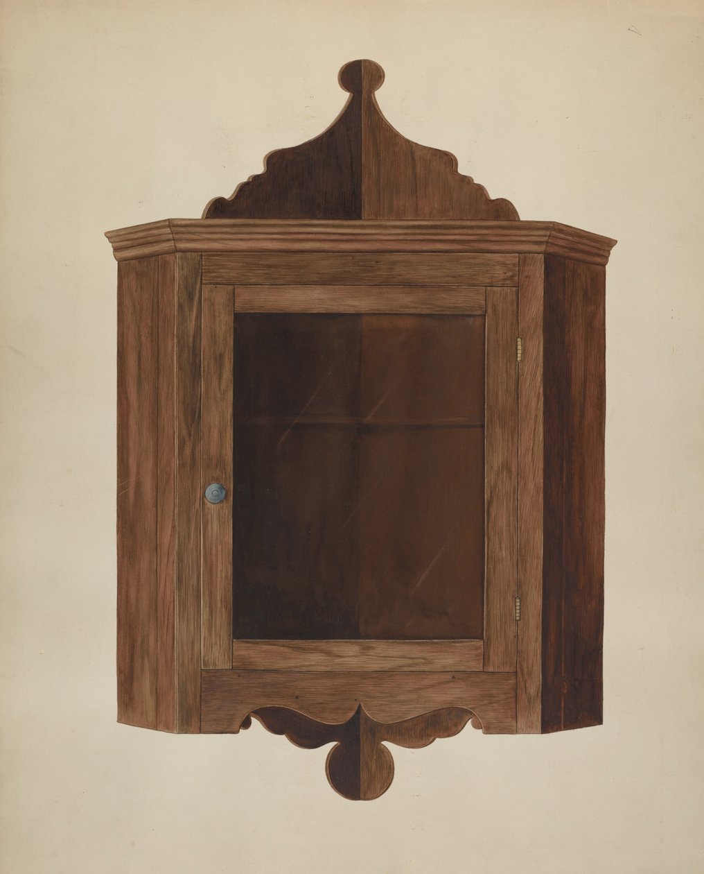 Askılı Köşe Dolap, c. 1938. by Wilbur M Rice