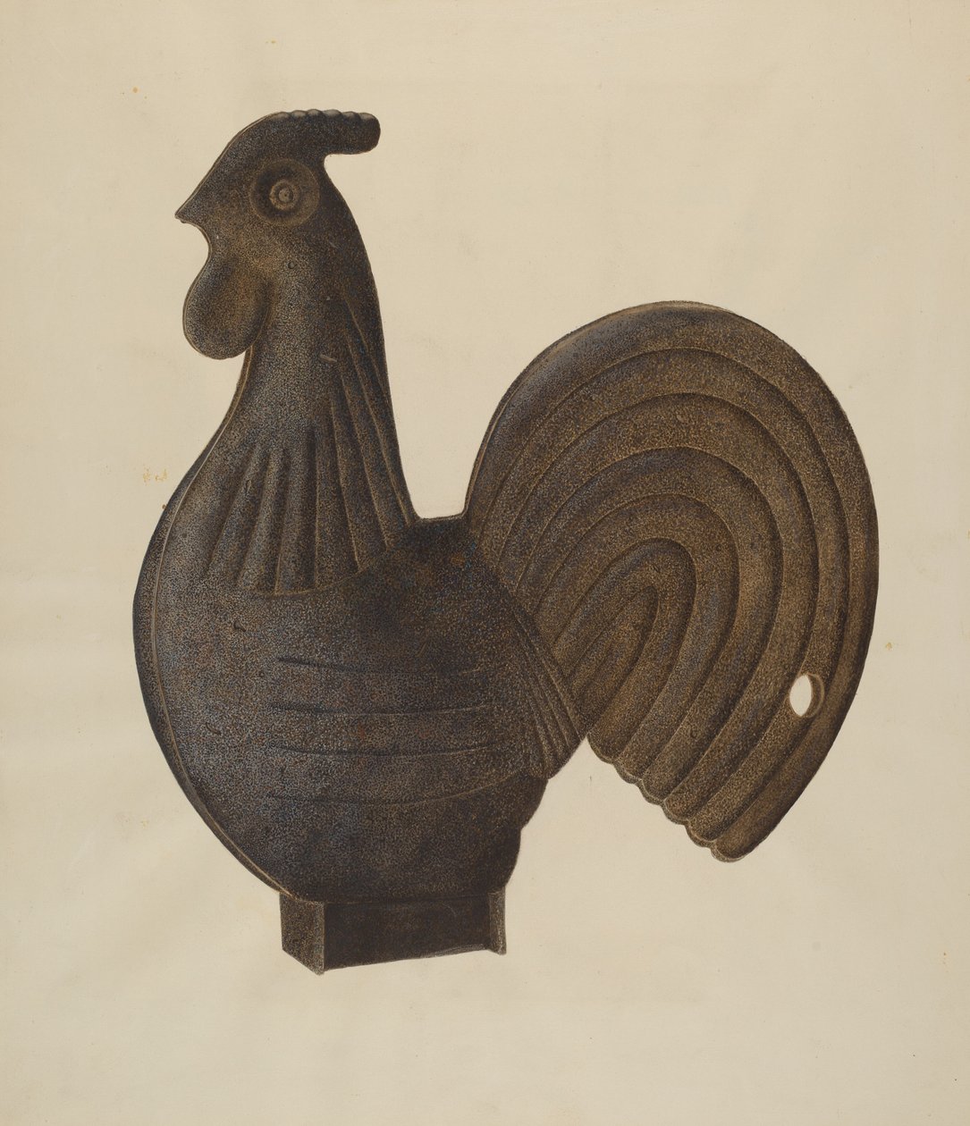 Yel Değirmeni Karşı Dengesi, c. 1938. by Wilbur M Rice