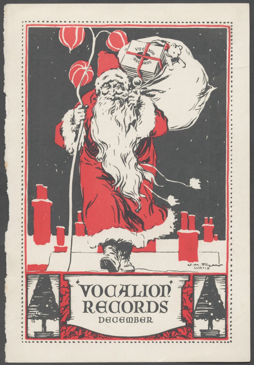 Vocalion Records Bülteni, 1922 by Wilfred Fryer, Curtis Advertising Agency