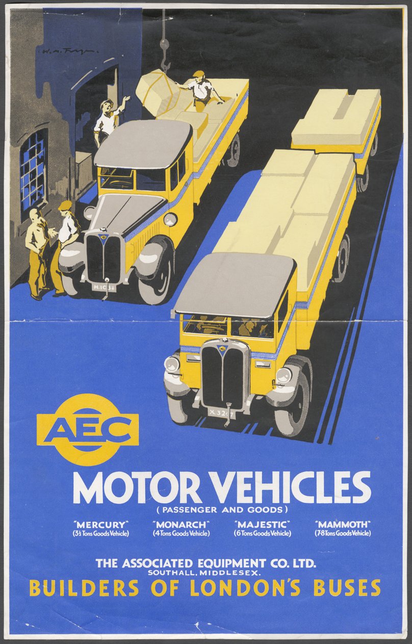 AEC Motoring mühendisliği, 1950