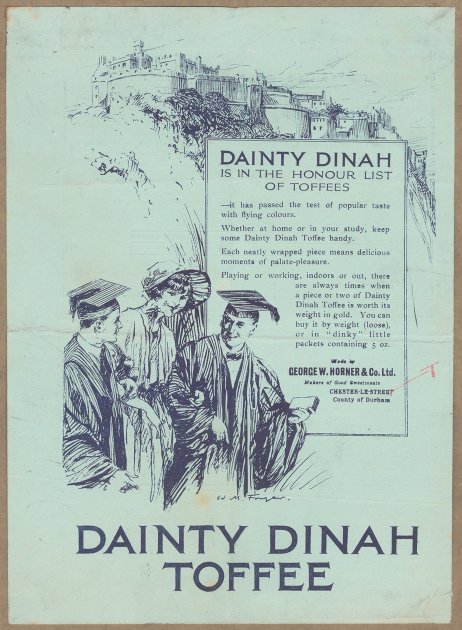 Zarif Dinah Şekerleme, c.1920 by Wilfred Fryer