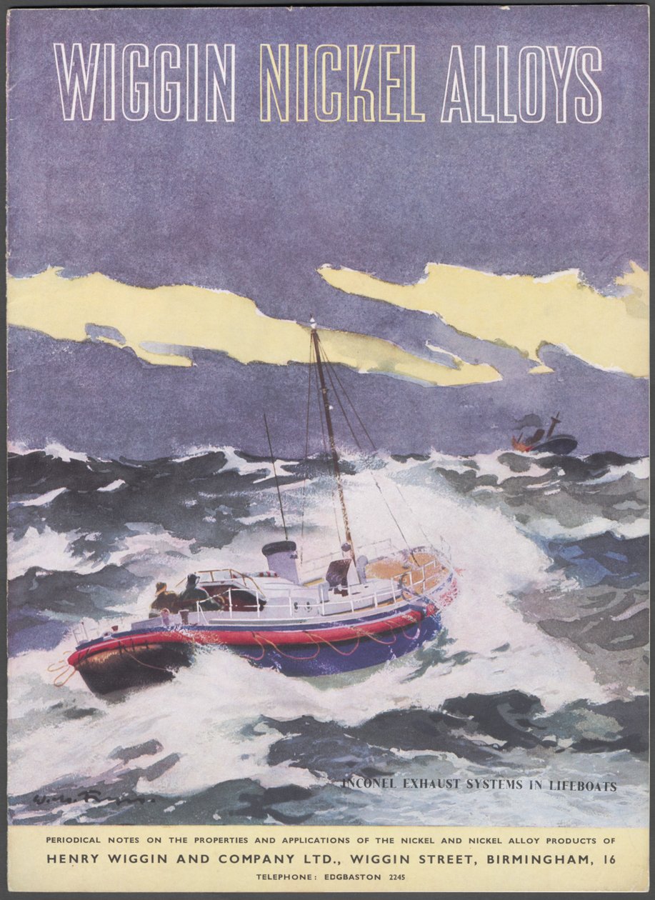 Wiggin Nikel Alaşımları, 1960