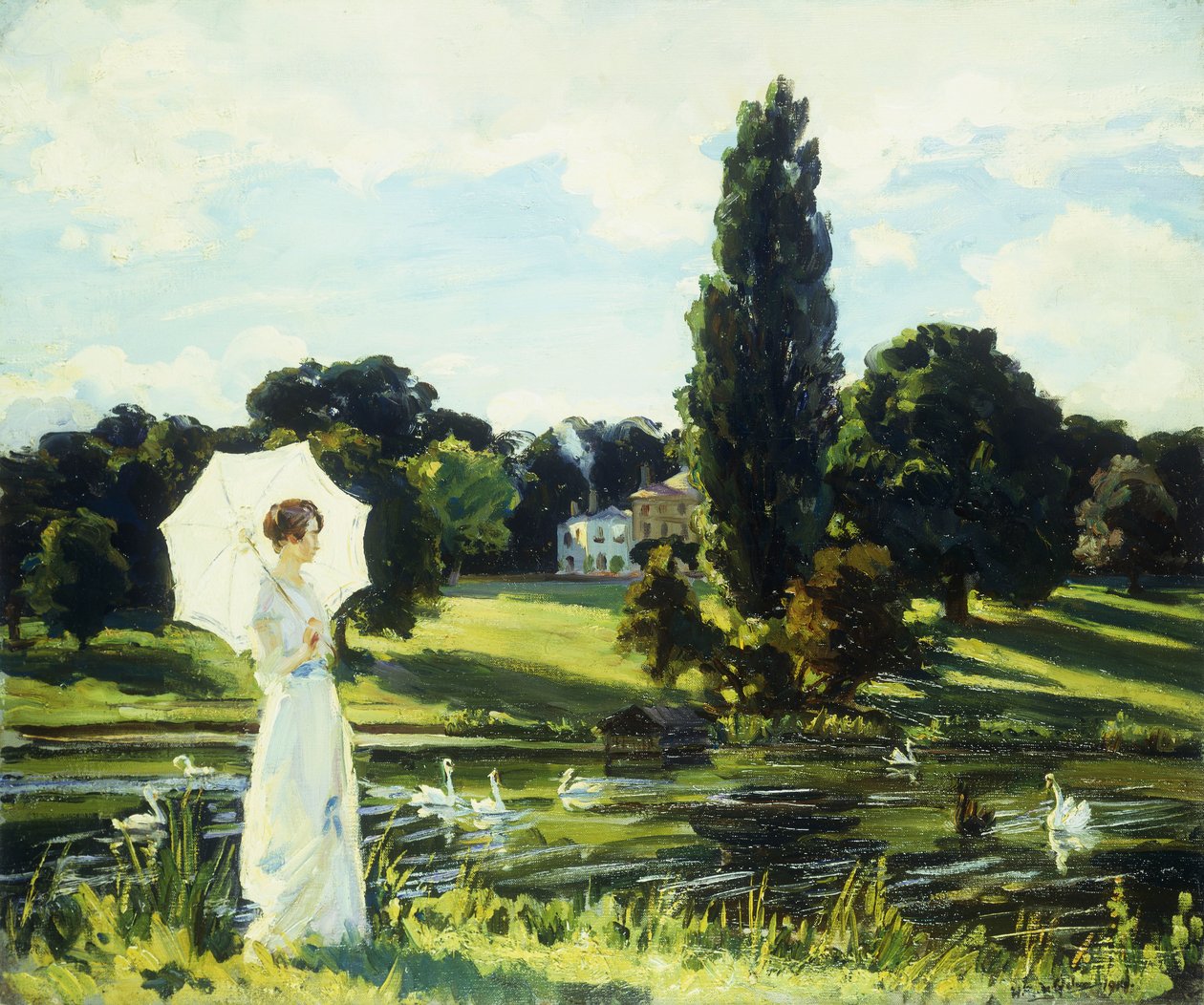Thames tarafından Lynne Fontanne by Wilfred Gabriel de Glehn