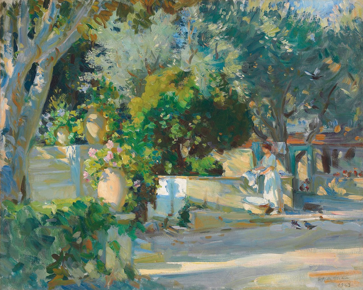 Yıkama Günü by Wilfred Gabriel de Glehn