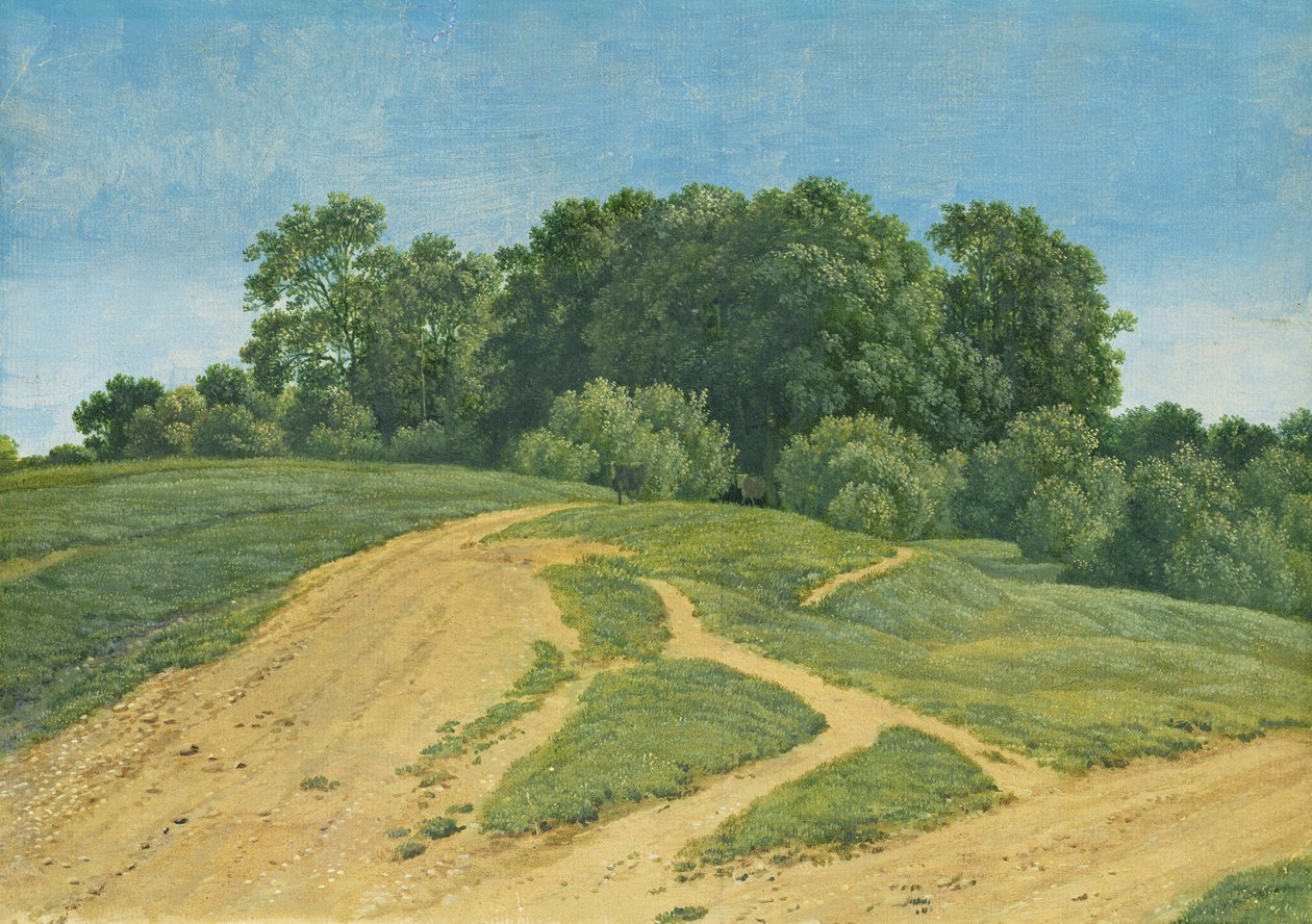 Tarlalarda Bir Parkur, c.1821 by Wilhelm Alexander Kobell