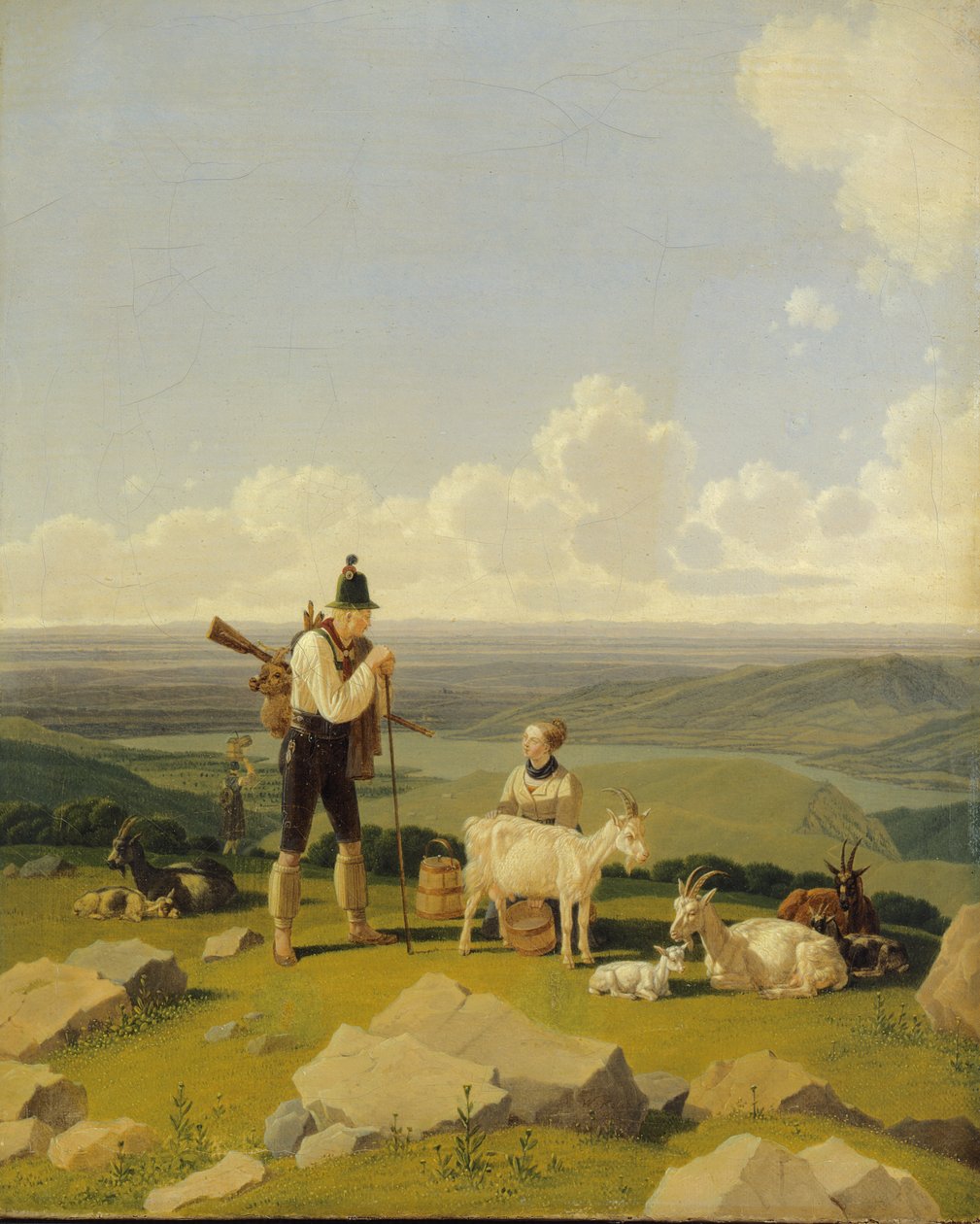 Geyik Avcısı, 1826 by Wilhelm Alexander Kobell