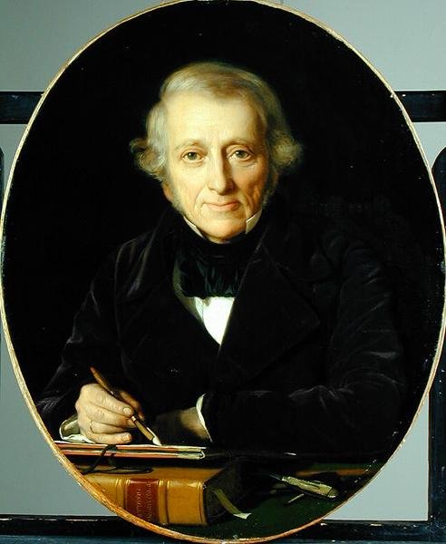 Sanatçının Portresi Leo Lehmann (1782-1859), 1851 by Wilhelm Auguste Rudolf Lehmann
