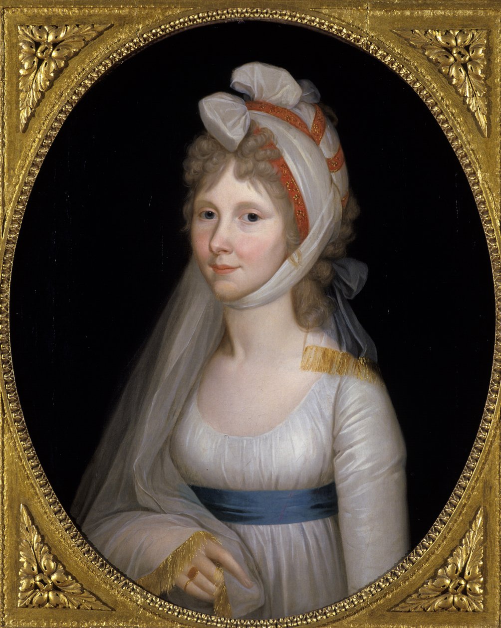 Auguste, kalıtsal Hessen-Kassel Prensesi, 1800 dolayları by Wilhelm Baettner