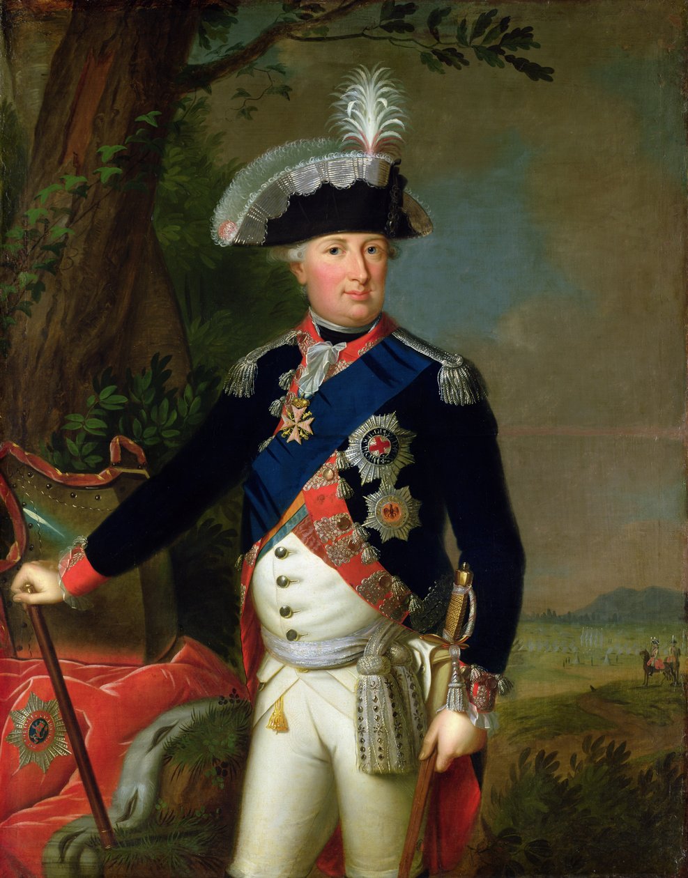 Wilhelm IX (1743-1821) Hessen-Kassel Landgrave, c.1795 by Wilhelm Boettner