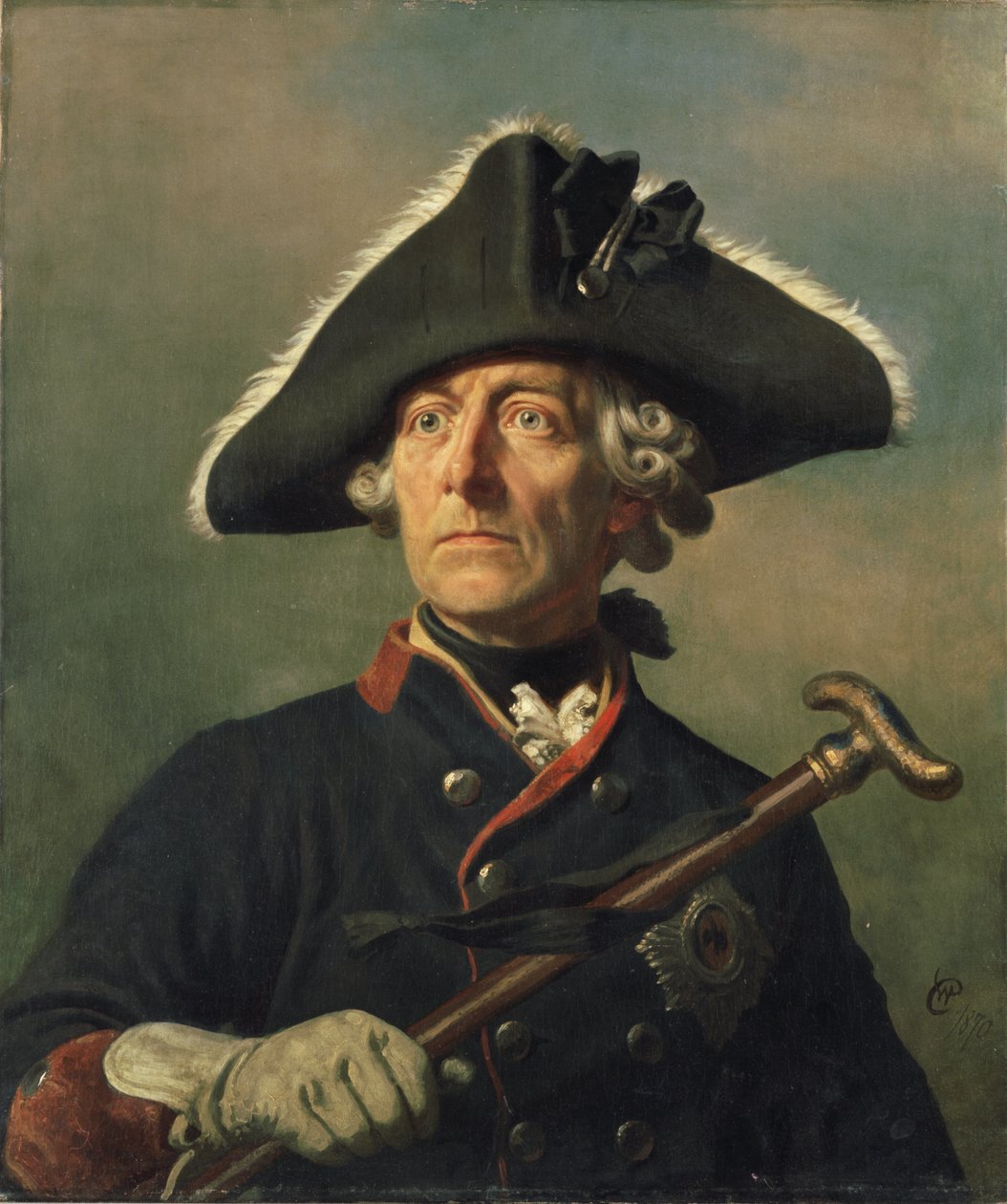 Büyük Frederick by Wilhelm Camphausen