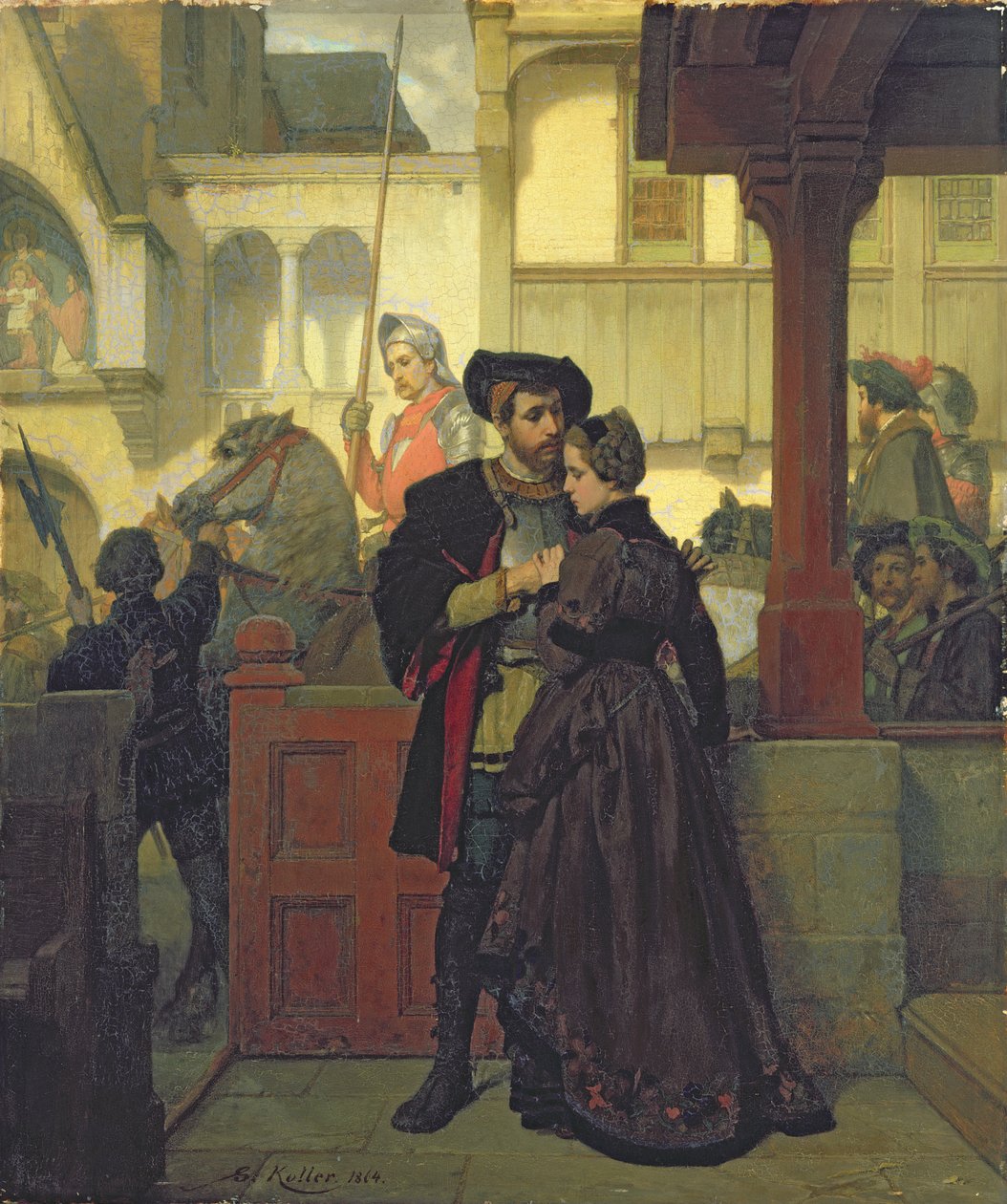 veda, 1864 by Wilhelm Koller