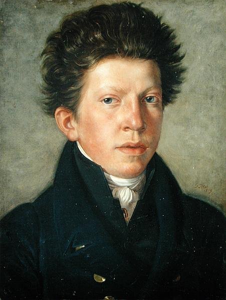 Karl von Bergen (1794-1835), 1819 by Wilhelm Titel