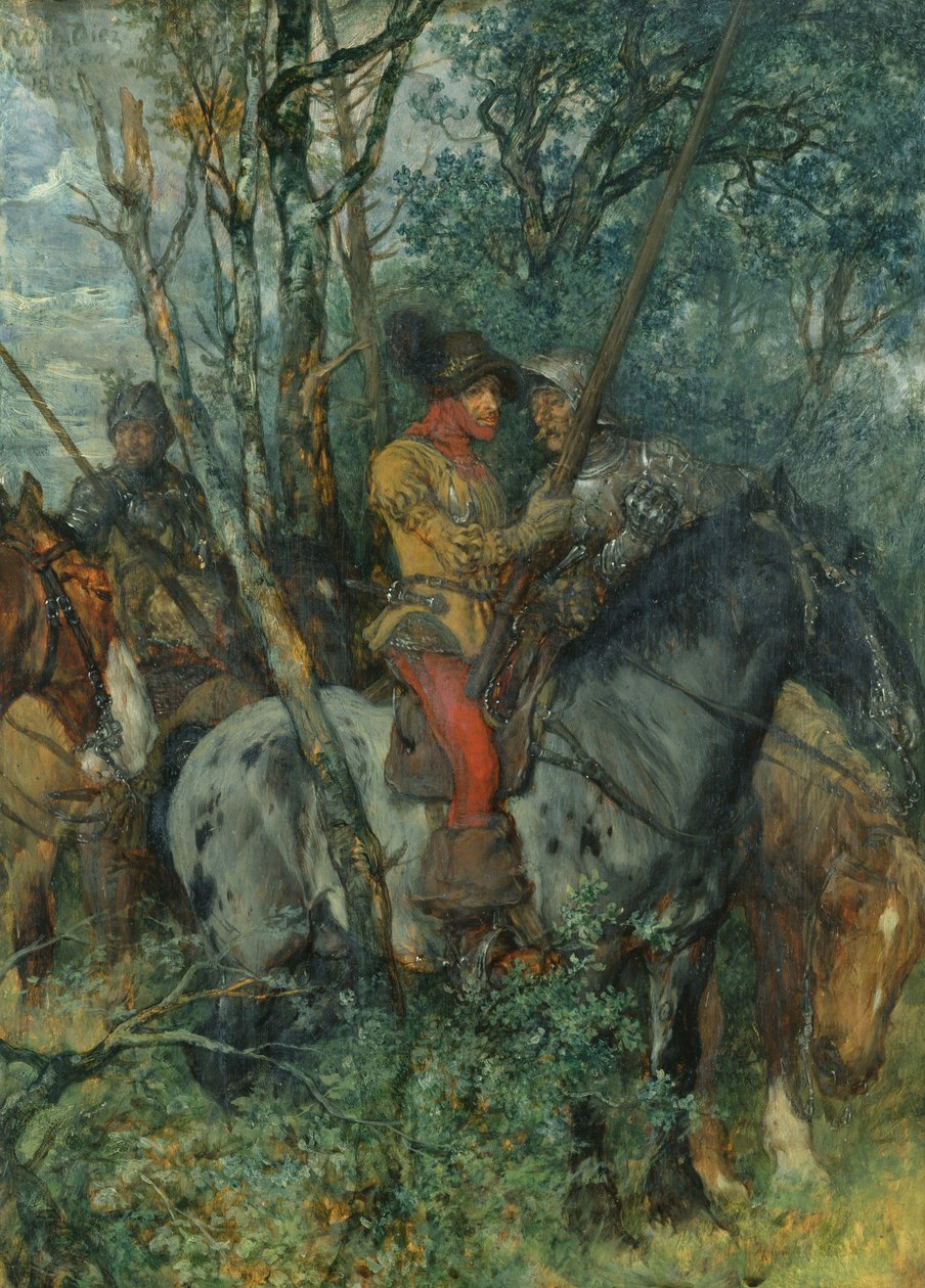 Pusuda, 1882 by Wilhelm Von Diez