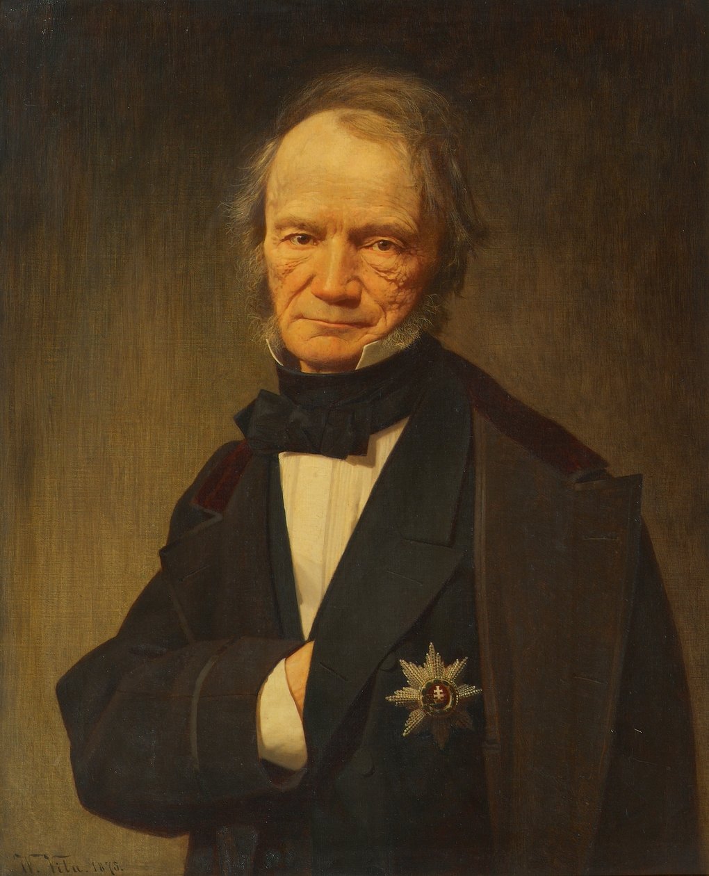 Bilim adamı ve özel meclis üyesi Johann Thaddäus Anton Peithner, Edler von Lichtenfels by Wilhelm A. Vita