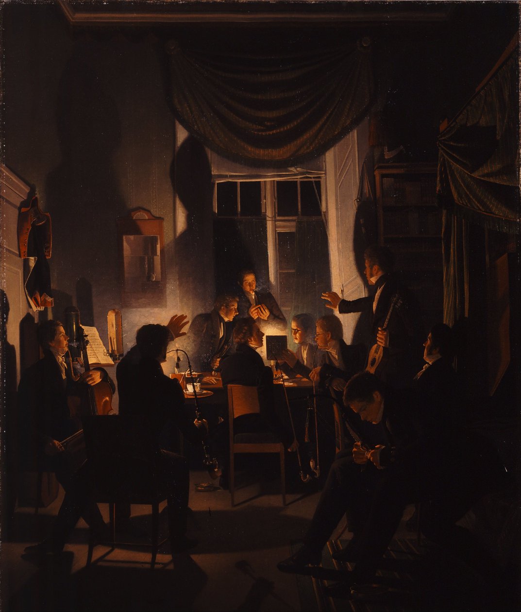 Sigara İçen Parti by Wilhelm Bendz