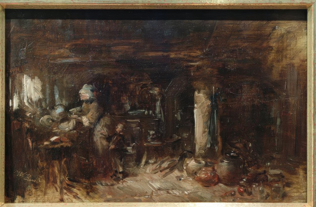 Çiftçi mutfağı by Wilhelm Busch