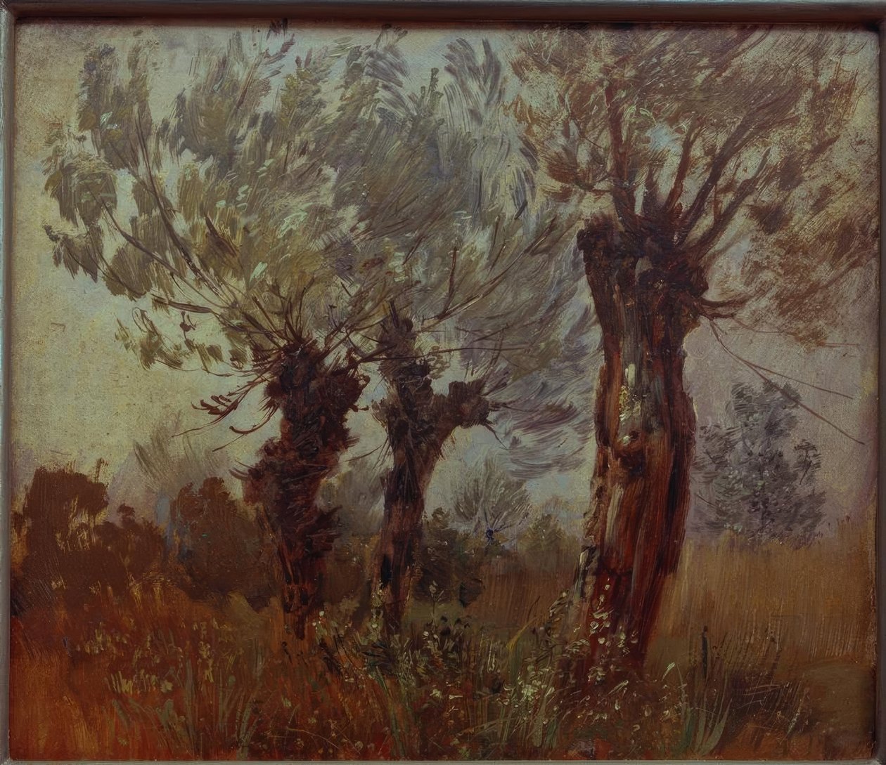Üç yaşlı söğüt by Wilhelm Busch