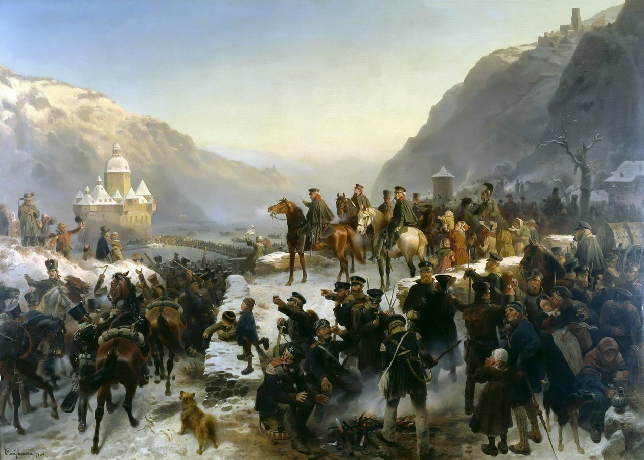 Blücher, 1 Ocak 1814, 1860