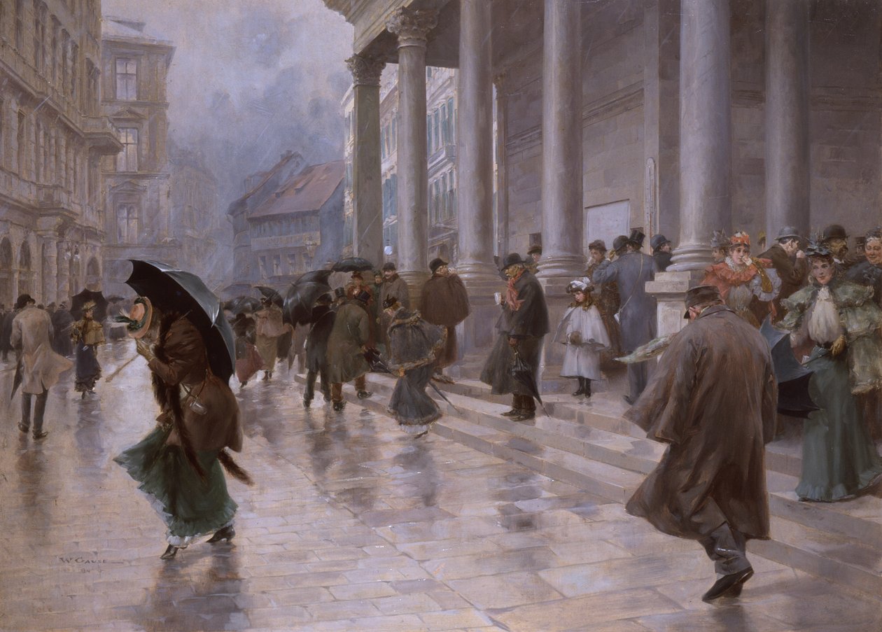 Am Mühlbrunnen (Değirmen Pınarında) by Wilhelm Gause