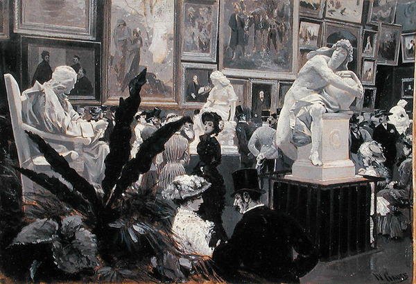 1882 Viyana Uluslararası Sanat Sergisinde by Wilhelm Gause