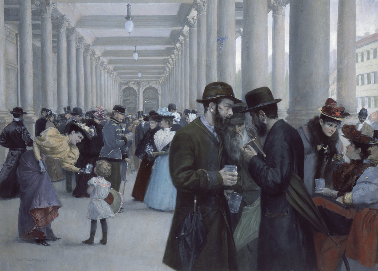 Mühlbrunn-Colonnade (Değirmen Bahar Sütunları) by Wilhelm Gause